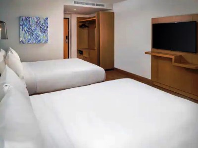 bedroom 2 - hotel hilton garden inn cancun airport - cancun, mexico