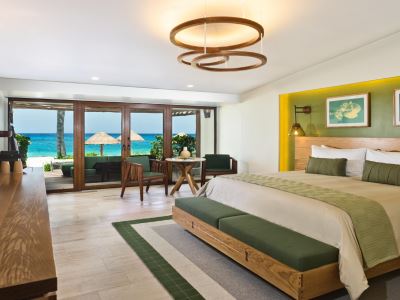 bedroom 1 - hotel intercontinental presidente resort spa - cozumel, mexico