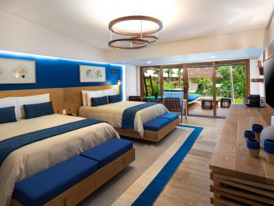 bedroom 5 - hotel intercontinental presidente resort spa - cozumel, mexico