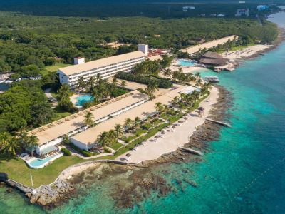 exterior view - hotel intercontinental presidente resort spa - cozumel, mexico