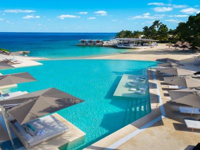 outdoor pool - hotel intercontinental presidente resort spa - cozumel, mexico