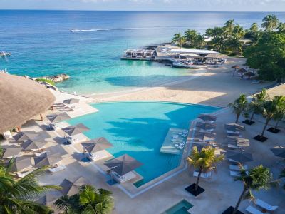 outdoor pool 1 - hotel intercontinental presidente resort spa - cozumel, mexico