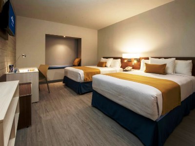 bedroom 2 - hotel microtel inn and suites guadalajara sur - guadalajara, mexico