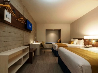bedroom 3 - hotel microtel inn and suites guadalajara sur - guadalajara, mexico