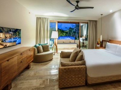 bedroom - hotel fairmont heritage place mayakoba - riviera maya, mexico
