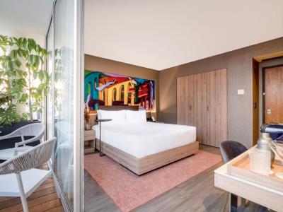 bedroom 2 - hotel mondrian mexico city condesa - mexico city, mexico
