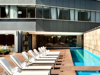 outdoor pool - hotel hilton mexico city reforma - mexico city, mexico