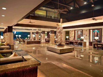 lobby - hotel shangri-la's rasa ria - kota kinabalu, malaysia
