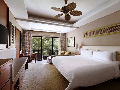 bedroom 3 - hotel shangri-la's rasa ria - kota kinabalu, malaysia
