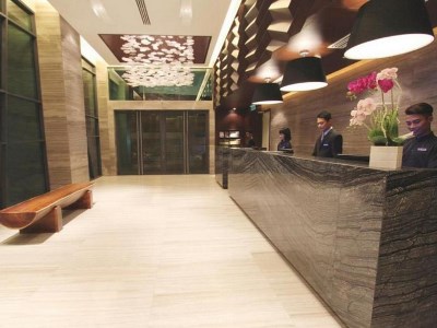 lobby - hotel grandis - kota kinabalu, malaysia