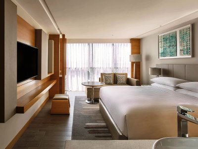 bedroom - hotel kota kinabalu marriott - kota kinabalu, malaysia