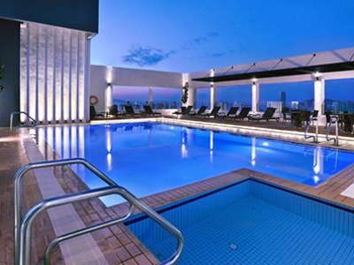 outdoor pool - hotel neo+ - penang, malaysia