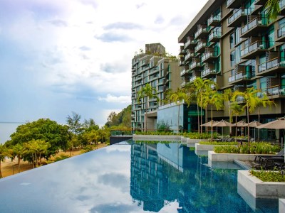 exterior view - hotel angsana teluk bahang - penang, malaysia
