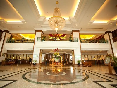 lobby - hotel evergreen laurel - penang, malaysia