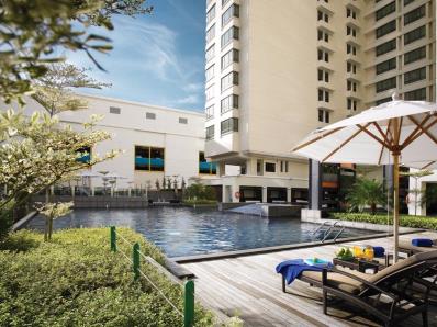 outdoor pool - hotel g hotel gurney - penang, malaysia