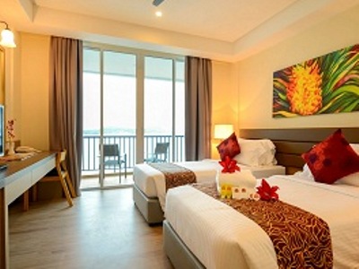 bedroom 1 - hotel dayang bay serviced apartment n resort - langkawi, malaysia
