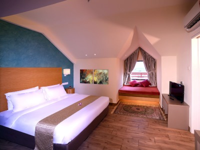 bedroom - hotel bella vista waterfront langkawi - langkawi, malaysia