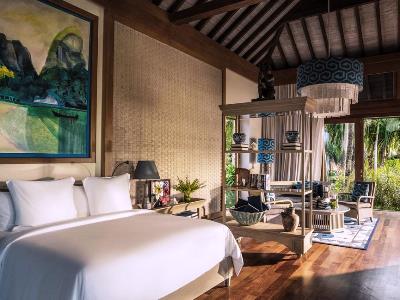 bedroom - hotel four seasons - langkawi, malaysia