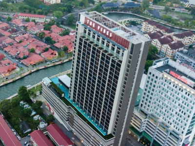 exterior view 1 - hotel pines - melaka, malaysia