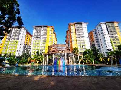 exterior view - hotel bayou lagoon park resort - melaka, malaysia