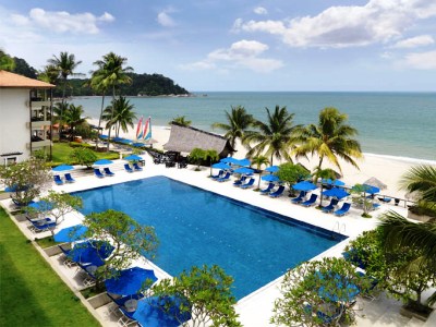 outdoor pool 1 - hotel hyatt regency resort - kuantan, malaysia