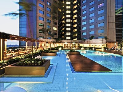 outdoor pool - hotel doubletree by hilton hotel johor bahru - johor bahru, malaysia