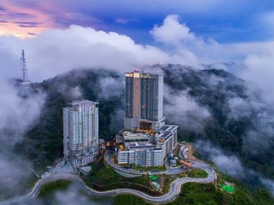 exterior view - hotel grand ion delemen - genting highlands, malaysia