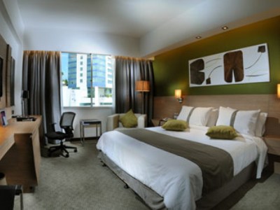 bedroom - hotel grand margherita - kuching, malaysia
