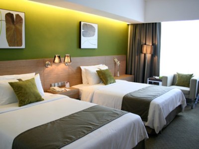 bedroom 1 - hotel grand margherita - kuching, malaysia
