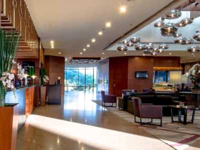lobby - hotel hilton kuching - kuching, malaysia