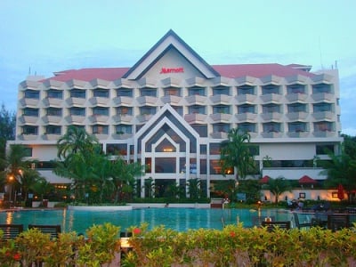 exterior view - hotel miri marriott resort and spa - miri, malaysia