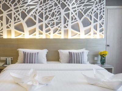 bedroom 2 - hotel crystal crown petaling jaya - petaling jaya, malaysia