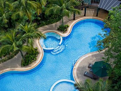 outdoor pool - hotel eastin kuala lumpur - petaling jaya, malaysia