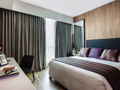 bedroom 2 - hotel somerset damansara uptown - petaling jaya, malaysia