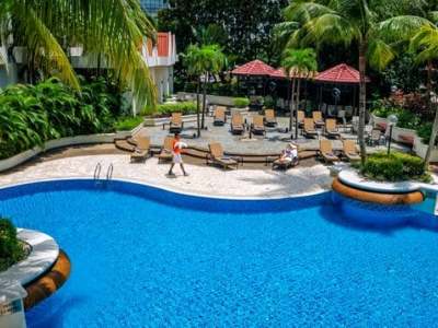 outdoor pool - hotel hilton petaling jaya - petaling jaya, malaysia
