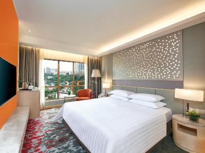 bedroom - hotel sunway pyramid - petaling jaya, malaysia