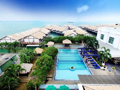 outdoor pool - hotel lexis port dickson resort - port dickson, malaysia