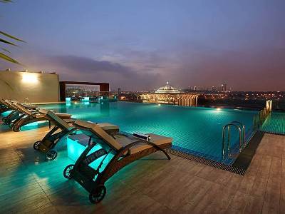 outdoor pool - hotel dorsett putrajaya - putrajaya, malaysia