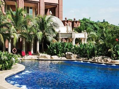 outdoor pool - hotel putrajaya marriott - putrajaya, malaysia
