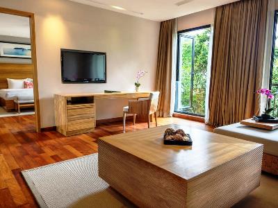 bedroom 2 - hotel taaras beach and spa resort - redang, malaysia