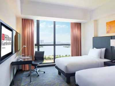 bedroom - hotel hilton garden inn puchong - puchong, malaysia