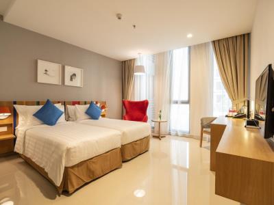 bedroom - hotel ramada meridin johor bahru - iskandar puteri, malaysia