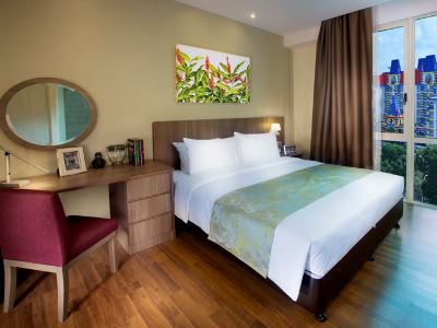 bedroom 3 - hotel somerset medini - iskandar puteri, malaysia