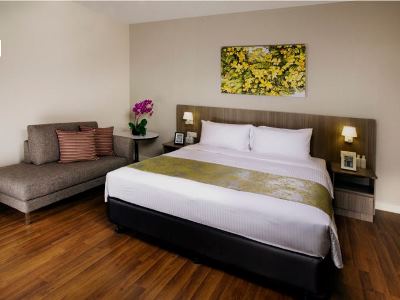 bedroom - hotel somerset medini - iskandar puteri, malaysia