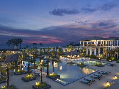 outdoor pool 1 - hotel anantara desaru coast resort and villas - desaru, malaysia