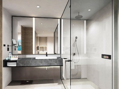 bathroom - hotel capri by fraser, bukit bintang - kuala lumpur, malaysia