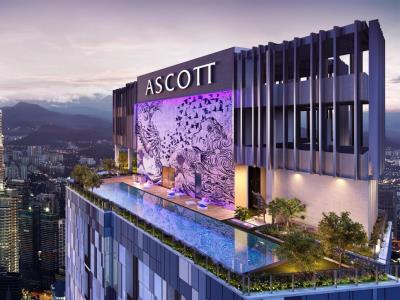 exterior view - hotel ascott star klcc kuala lumpur - kuala lumpur, malaysia