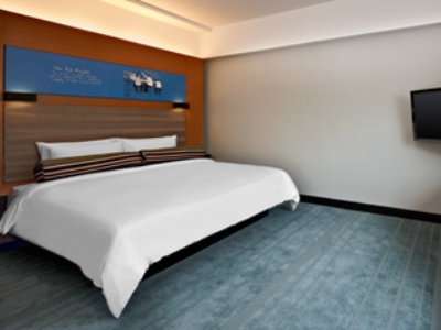 bedroom - hotel aloft kuala lumpur sentral - kuala lumpur, malaysia
