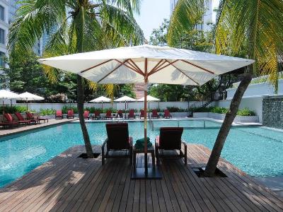 outdoor pool - hotel micasa all suites hotel - kuala lumpur, malaysia