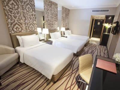bedroom 1 - hotel dorsett - kuala lumpur, malaysia